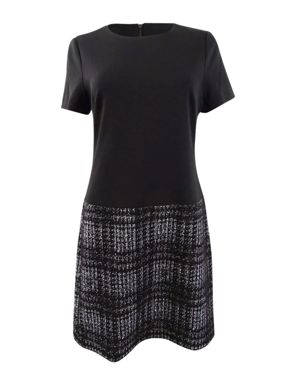 Calvin Klein Mixed Print Shift Dress size 12 NWT